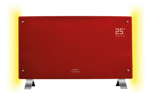 Vitroconvector Peabody Curvo Led Pe-vqdl20r Rojo 2000w 