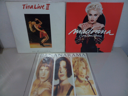 Lp Madonna You Can Dance Tina Tuner Bananarama - Lote Discos