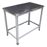 Mesa Inox Bares Bancada Inox Cozinha Industrial 1,00x0,55