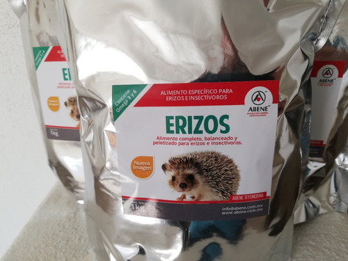 Abene Alimento Erizos 3 Kg Completo Y Balanceado En Pelet 