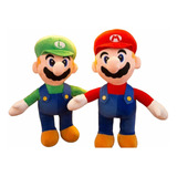 Set De Mario Bros Y Luigi 35 Cm 