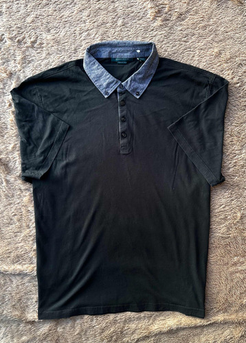 Playera De Cuello Polo Perry Ellis Talla L  De Hombre