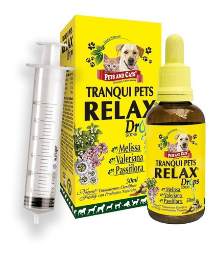 Tranqui Pets Relax Drops Tranquilizante Relajante Perro Gato