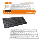 Mini Teclado Bluetooth Lehmox Ley174 Branco