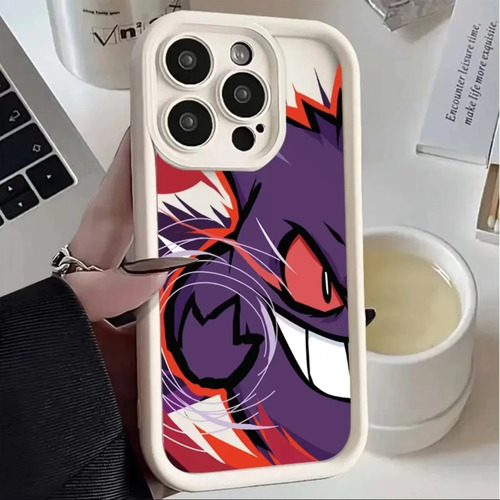 Funda De Silicona Gengar Con Dibujos Animados De Anime, 2 Un