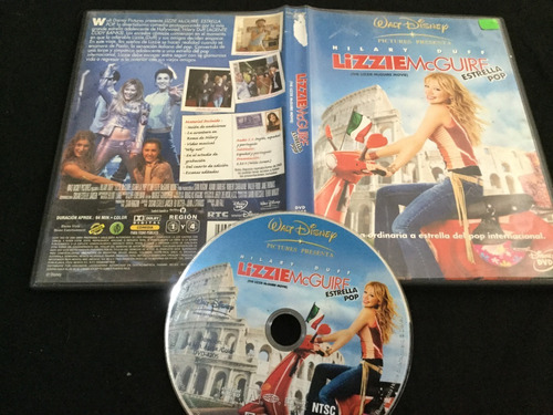 Lizzie Mcguire Estrella Pop Hilary Duff  Dvd