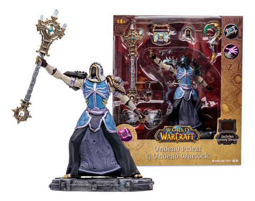 World Warcraft Undead Priest/ Warlock Epic Mcfarlane Replay