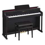 Piano Casio Celviano Ap-470bk Con Banco Y Mueble 88 Teclas