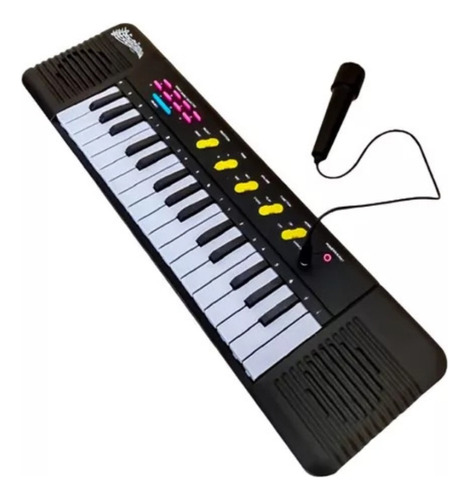 Teclado Piano Electrónico Musica Niños Con Microfono Karaoke