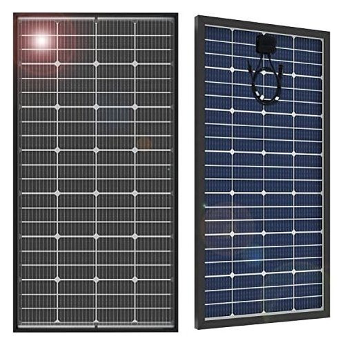 Jjn Bifacial - Paneles Solares De 200 W, 12 V, 10 Bb, Panel 