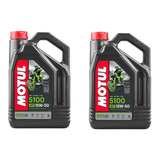 Aceite Motos Motul 4t 15w50 Pulsar Vento Bmw Kit 2 Garrafas