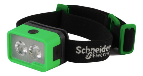 Linterna Vincha 60 Leds Carga Usb Mobiya Schneider Color De La Linterna Verde Color De La Luz Blanco