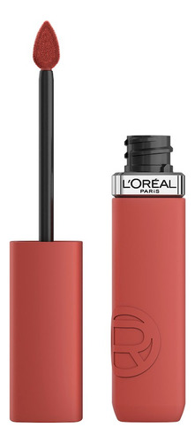 Labial Líquido Infaillible Le Matte Resistance L'oréal Paris Acabado Mate Color Snooze You 115