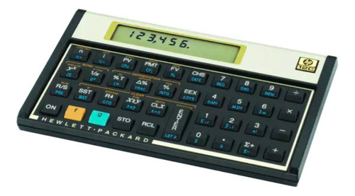 Calculadora Escritório Hp 12c Gold 120 Funções Visor Lcd