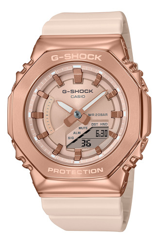 Reloj Casio G Shock Gm-s2100pg-4a Agente Oficial Belgrano