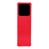 Protector Silicona Rojo Compatible Con Apple Tv 4ta. Gen. M-