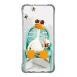 Capa Capinha Personalizada De Celular Case Pato Summer Div22