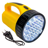 Lanterna Pesca Noturna Holofote 19 Leds Potente Recarregável