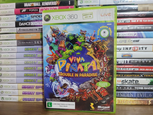 Jogo Viva Piñata Trouble In Paradise Xbox 360 Original Mídia