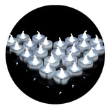 Promo 120 Velas Led Luz Blanca Cumple Centro De Mesa Candy