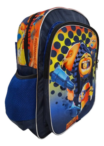 Mochila Primaria Grande 3d Reforzada Personajes Envío Gratis