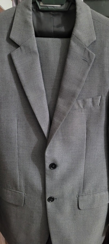 Traje Arturo Calle Talla 40 Reg Gris Estado 10/10 