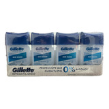 Pack 4 Gillette Hydra Gel Skin Guard 82g C/u Fragancia Masculina
