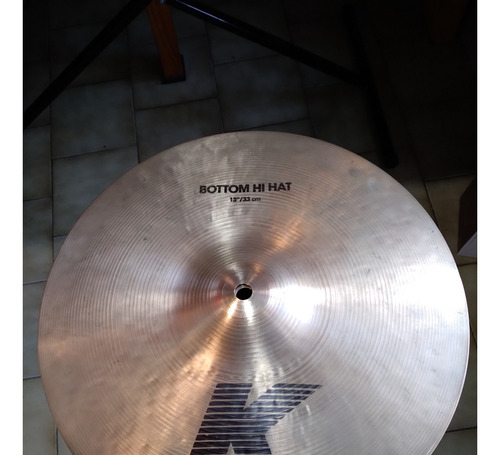 Platillo Hi Hat Zildjian K 13 Pulgadas - Perfecto Estado