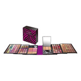 Set Maletin Maquillaje Makeup Zebra Lila Regalo San Valentin