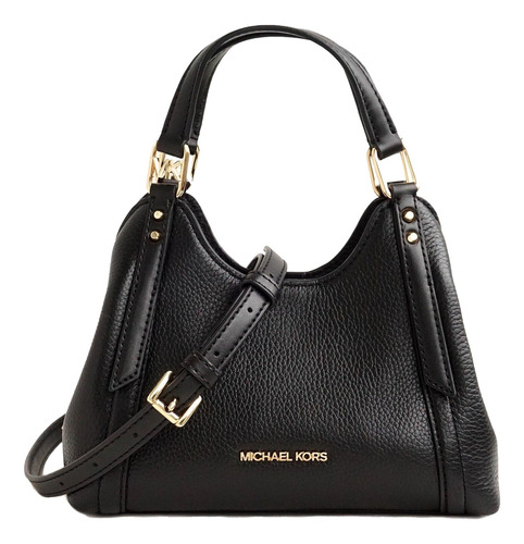 Bolsa Michael Kors Original Crossbody Pequeña Arlo Dorada