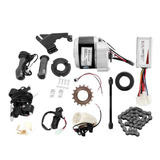 Kit De Conversión De Motor Eléctrico Para Bicicleta, 24 V, 2