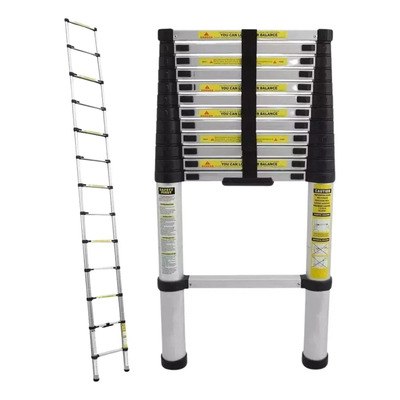 Escalera Kushiro Mi-032 Telescópica retráctil 11 Escalones | Envío gratis