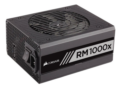 Fuente De Poder Para Pc Corsair Rmx Series Rm1000x 1000w  Black 100v/240v