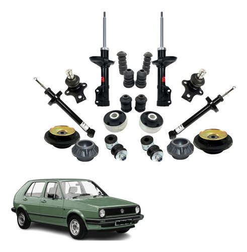 Kit Suspension Amortiguadores Volkswagen Golf A2 Mk2 1991