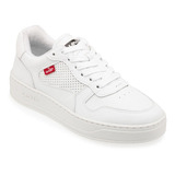 Levis Levi's Tenis Glide 1123212 Blanco Sintético Dama