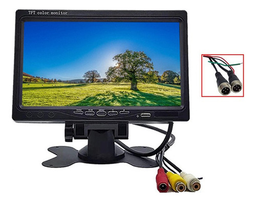 Mini Tv, Monitor Hd De 7 Pulgadas, Pantallas De Coche Portát