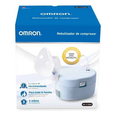 Omron Nebulizador Compresor Para Niños Y Adultos Ne-c106-lab | Meses sin interés