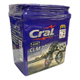 Bateria Moto Cbx 250 Twister (todos Os Anos) 7ah Cral