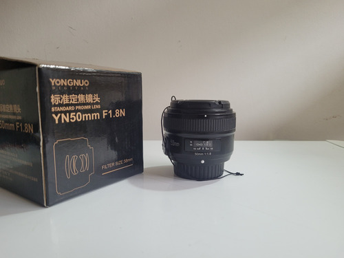 Yongnuo Yn50mm F1.8 Lente Para Nikon Autofoco