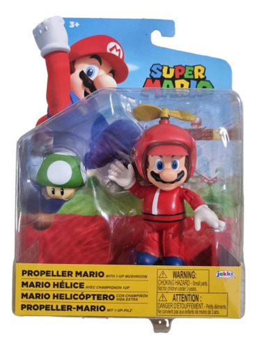 Figuras Super Mario - Mario/ Toad/ Yoshi/ Planta Originales
