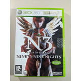 Jogo N3 Ninety Nine Nights Xbox 360 Original Europeu
