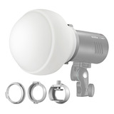 Kit De Cúpula Difusora De 3 Flashes Con Luz Para Adaptadores