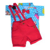 Roupa Galinha Pintadinha Menino Completo Conjunto Temático