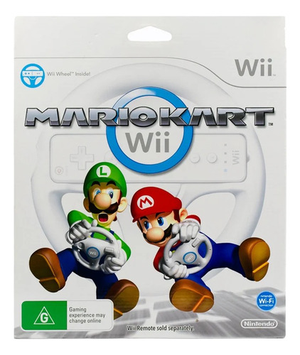 Mario Kart Wii (original) Juego + Volante