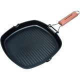 Masterpan Non-stick Grill Pan Wooden, 