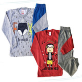 Roupa Infantil Atacado Kit 2 Conjunto Moletom Inverno