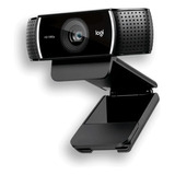 Logitech C922 Pro Stream Webcam Streaming Negra