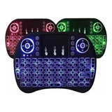 Mini Teclado Keyboard Sem Fio Wireless Iluminado Led Luz
