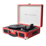 Tocadiscos Bluetooth Graba Vinilo A Usb Wincofon Winco W-406