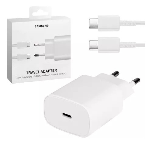 Carregador 45w Usb-c Maxturbo Compativel Samsung S20 S10 S21